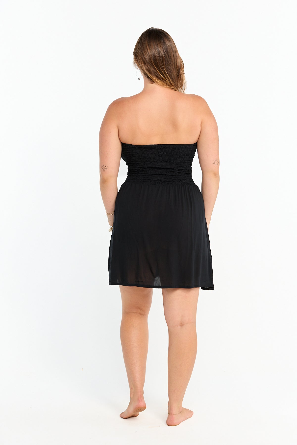 Caitie Mini Dress - Black