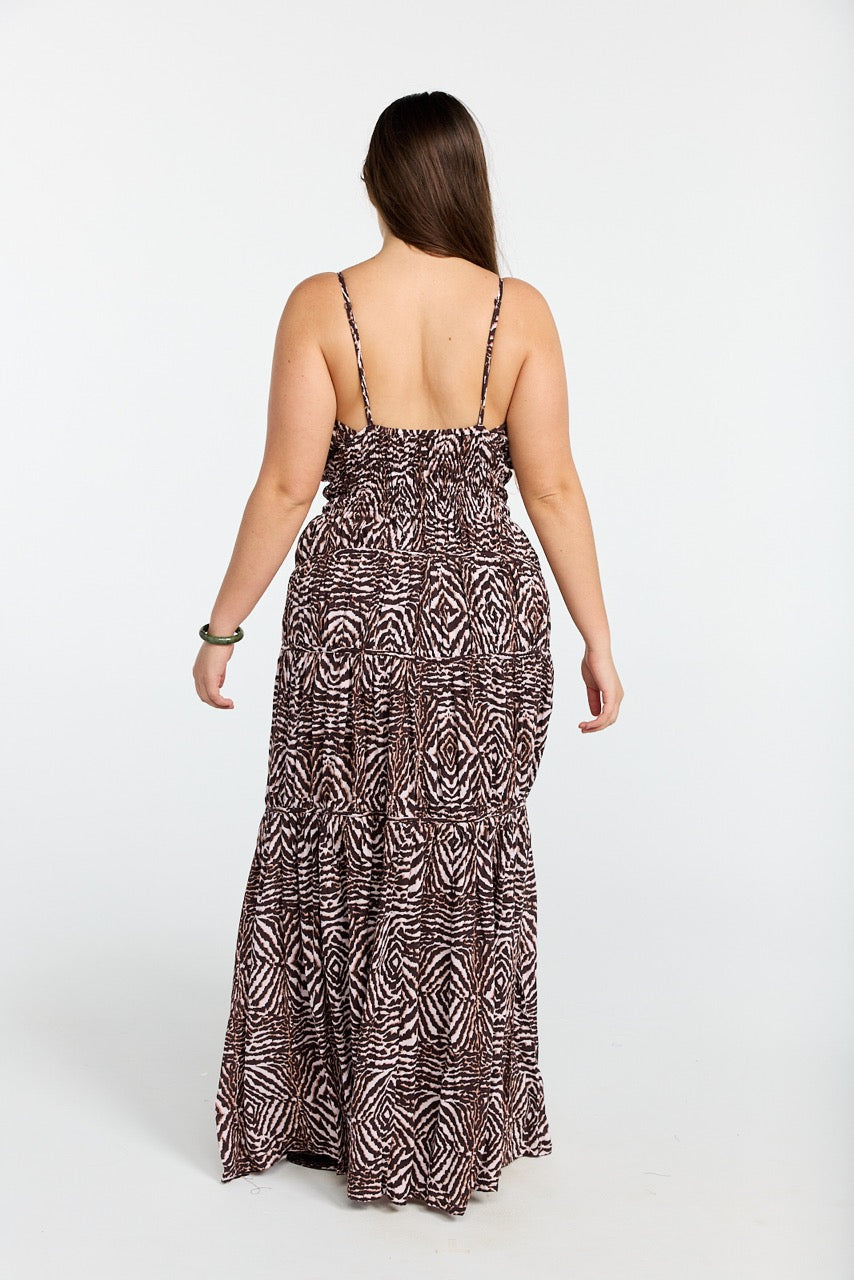 Maluhia Maxi Dress - Safari